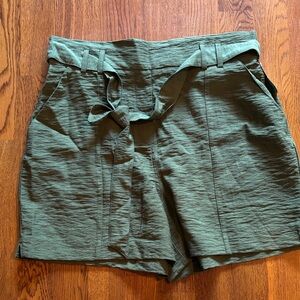Maurices High Waist Green Women's Shorts